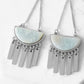 Bianca Collection - Silver Solar Earrings