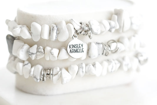 Cluster Collection - Silver Pepper Bracelet