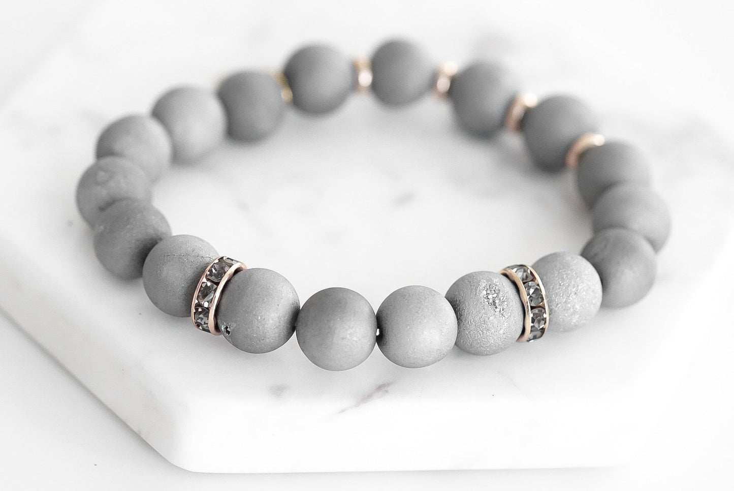 Geode Collection - Slate Bracelet