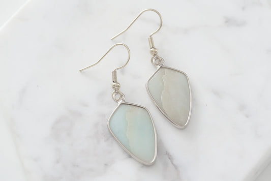 Ivy Collection - Silver Solar Earrings