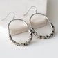 Naomi Collection - Silver Speckle Earrings
