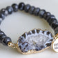 Agate Collection - Smoky Bracelet
