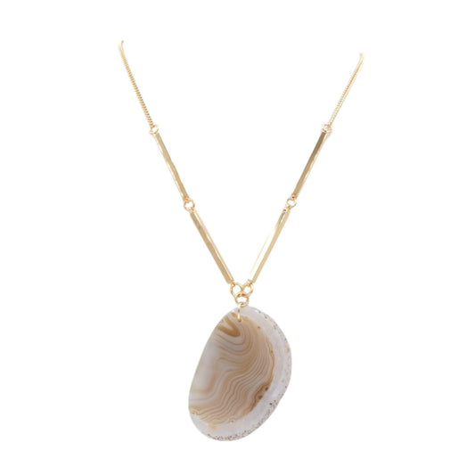 Agate Collection - Ashen Necklace