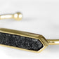 Bangle Collection - Raven Quartz Bracelet