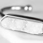 Bangle Collection - Silver Quartz Bracelet