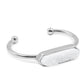 Bangle Collection - Silver Quartz Bracelet
