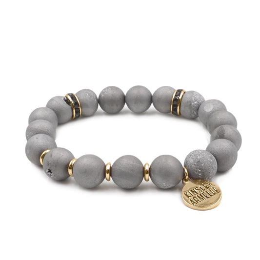 Geode Collection - Slate Bracelet