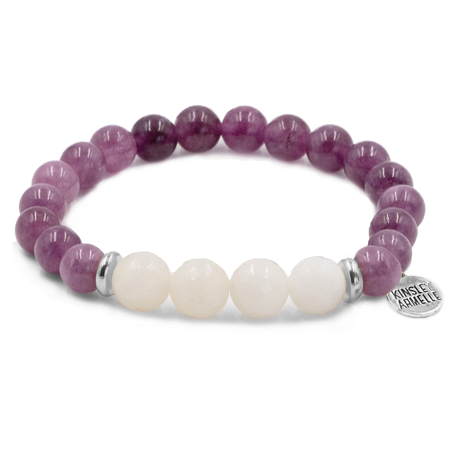 Kassandra Collection - Silver Aster Bracelet 8mm