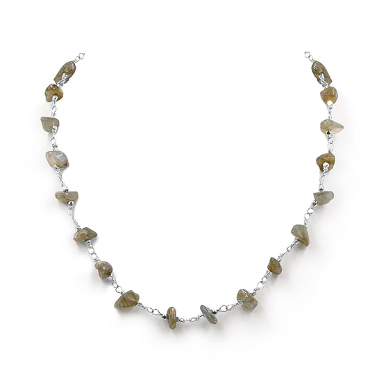 Luiza Collection - Silver Haze Necklace