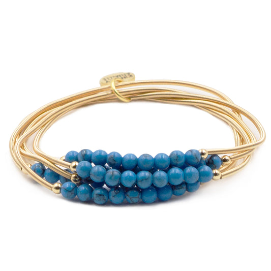 Metallic Collection - Turquoise Bracelet