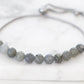 Nixie Collection - Silver Haze Bracelet 6mm