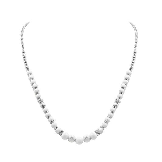 Phoebe Collection - Silver Pepper Necklace