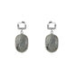 Rayna Collection - Silver Haze Earrings