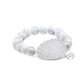 Stone Collection - Silver Pepper Bracelet