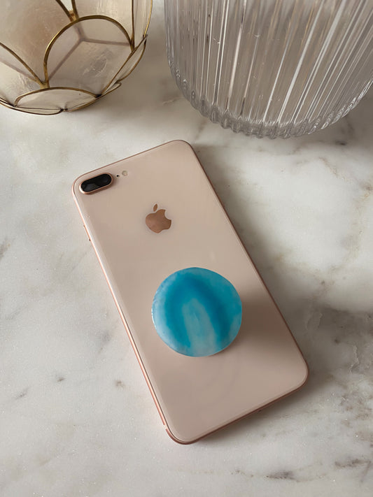 Accessory Collection - Azure Agate Phone Grip