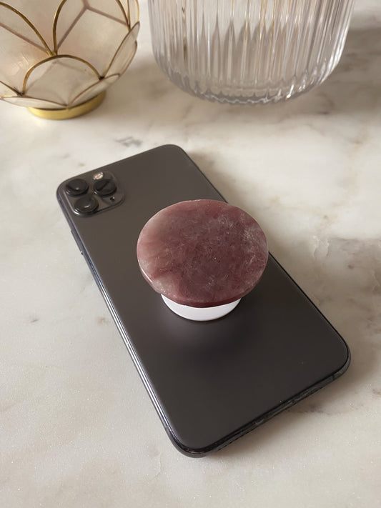 Accessory Collection - Ruby Stone Phone Grip
