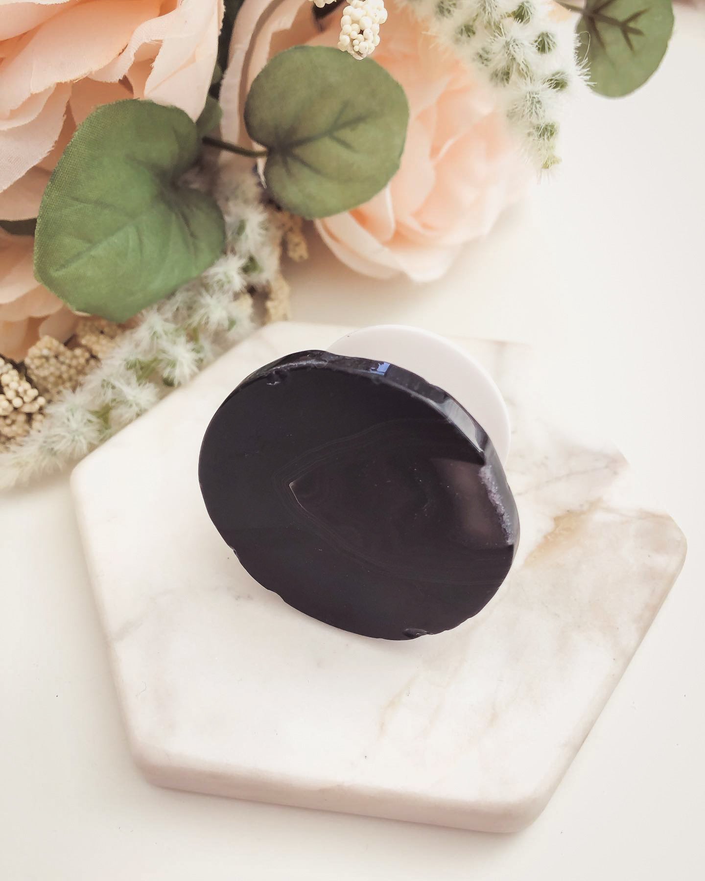 Accessory Collection - Slate Agate Phone Grip