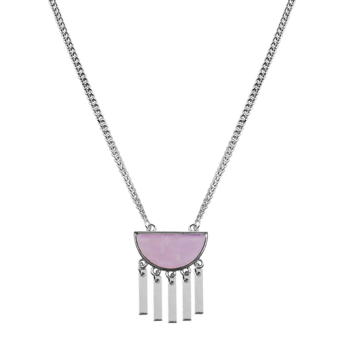 Bianca Collection - Silver Lilac Necklace (Limited Edition)