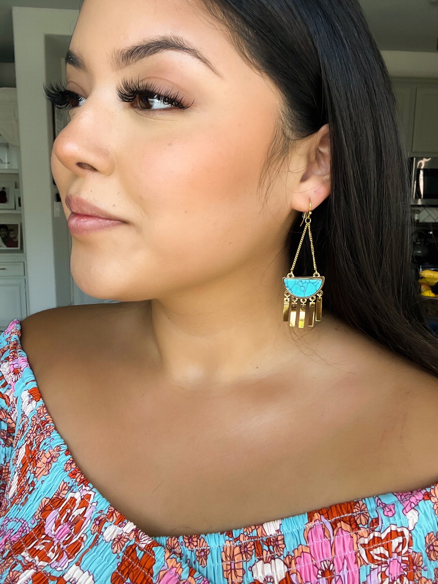 Bianca Collection - Turquoise Earrings