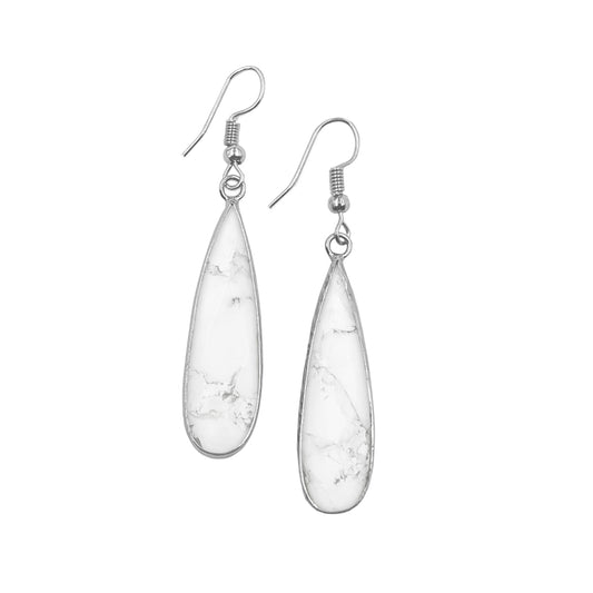 Darcy Collection - Silver Pepper Earrings