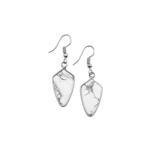 Ivy Collection - Silver Pepper Earrings