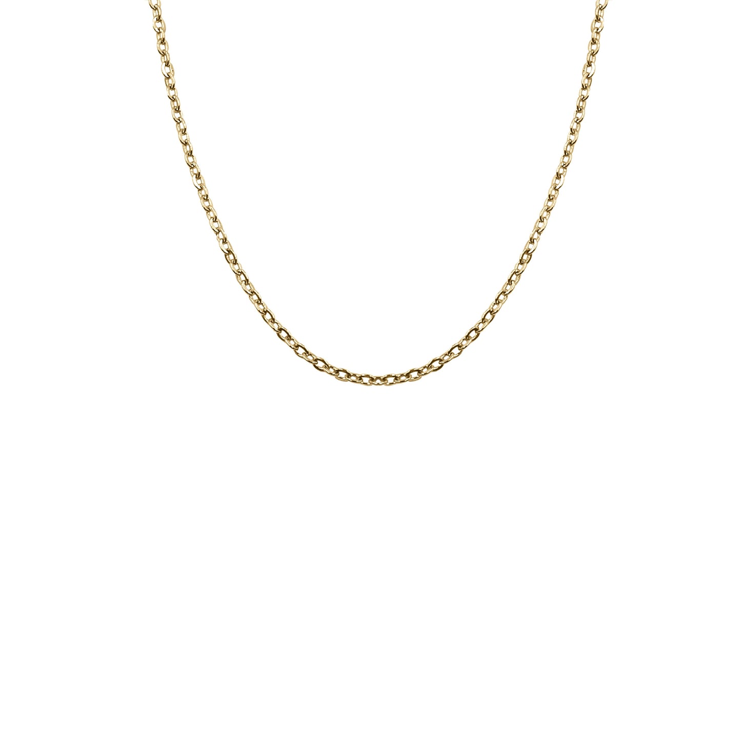 Maker Collection - Gold Loose Trace Necklace Chain