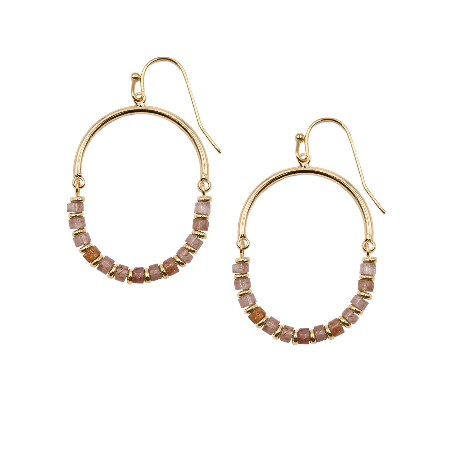 Naomi Collection - Ruby Earrings