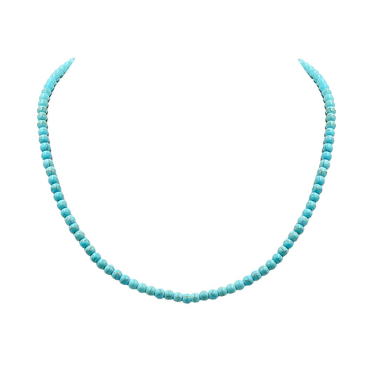 Orbit Collection - Aqua Marine Necklace